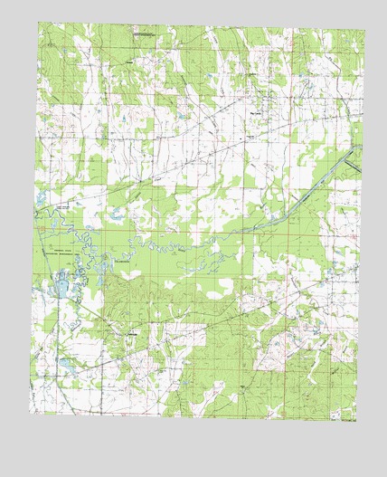 Big Creek, MS USGS Topographic Map