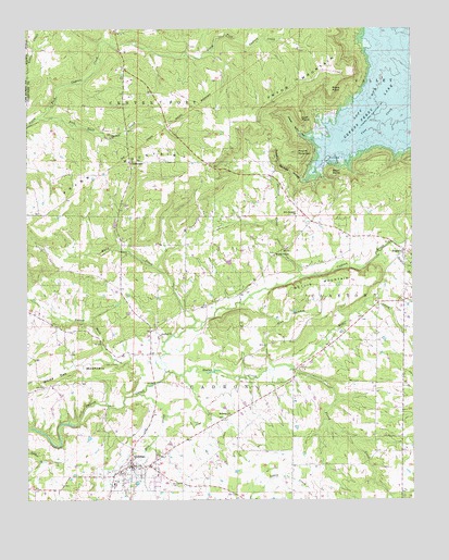 Quitman, AR USGS Topographic Map