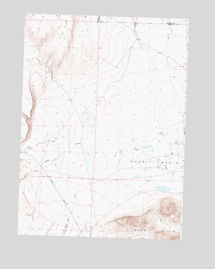 Rabbit Hills NW, OR USGS Topographic Map