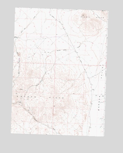 Rabbit Hills SW, OR USGS Topographic Map