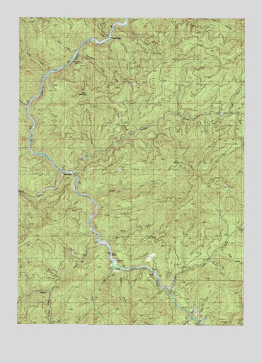 Rabbit Mountain, OR USGS Topographic Map