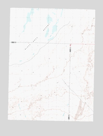 Rabbithole NE, NV USGS Topographic Map