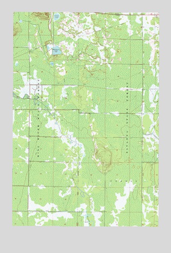 Rabey, MN USGS Topographic Map