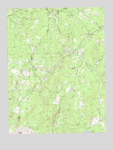 Rackerby, CA USGS Topographic Map