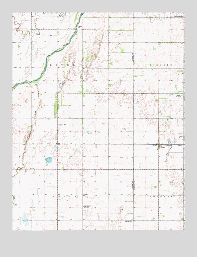 Radium, KS USGS Topographic Map