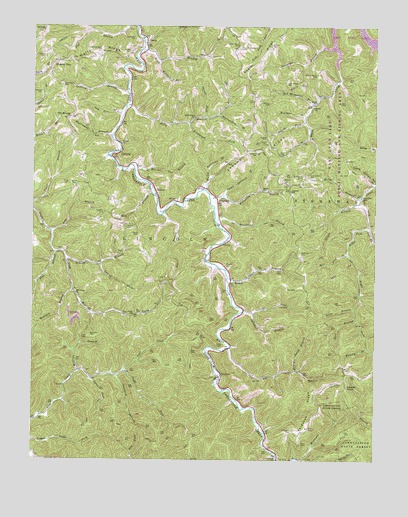 Radnor, WV USGS Topographic Map