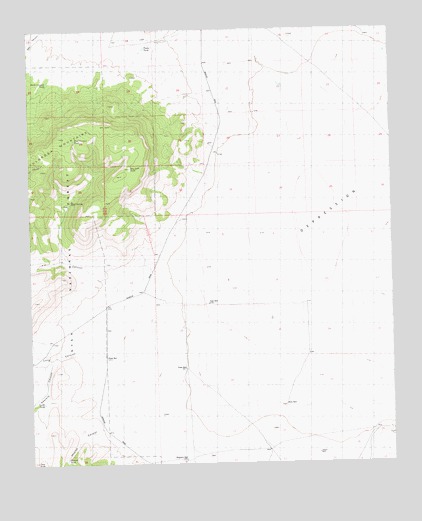 Rael Spring, NM USGS Topographic Map