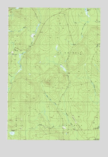 Ragmuff Stream, ME USGS Topographic Map