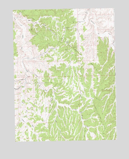 Rainbow, UT USGS Topographic Map