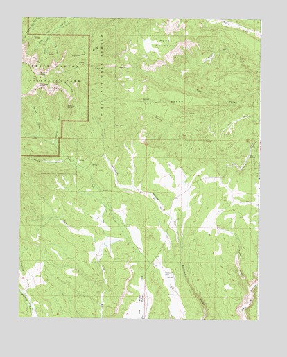 Rainbow Point, UT USGS Topographic Map