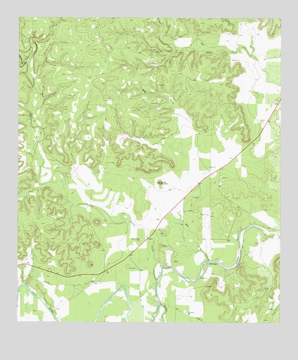 Big Draw, TX USGS Topographic Map