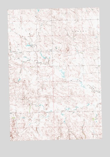 Ralph SW, SD USGS Topographic Map