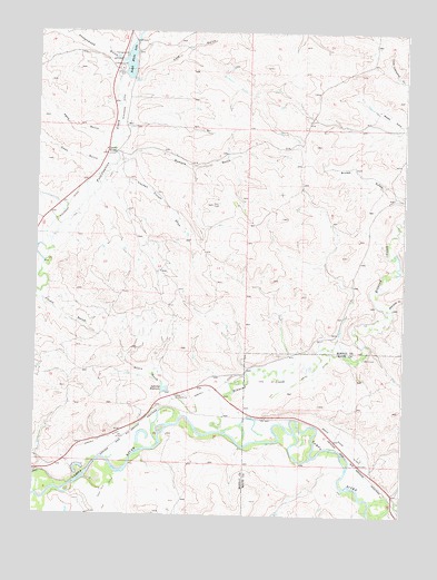 Ralph White Lake, CO USGS Topographic Map