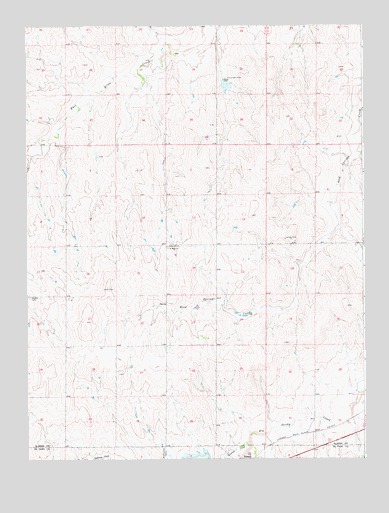 Ramah North, CO USGS Topographic Map