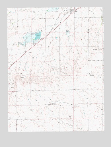 Ramah South, CO USGS Topographic Map