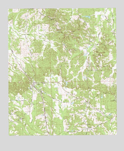 Ramer, AL USGS Topographic Map