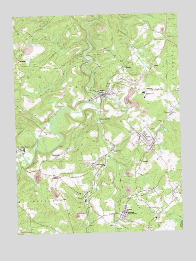 Ramey, PA USGS Topographic Map