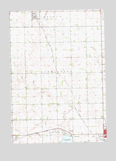 Ramona, SD USGS Topographic Map