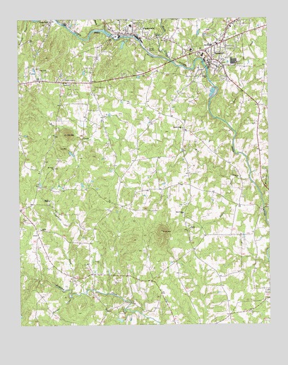 Ramseur, NC USGS Topographic Map