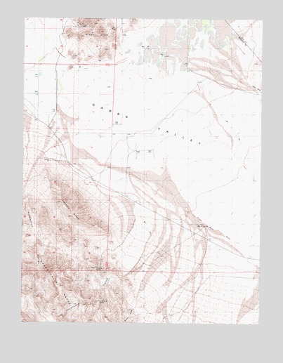 Ramsey Spring, NV USGS Topographic Map