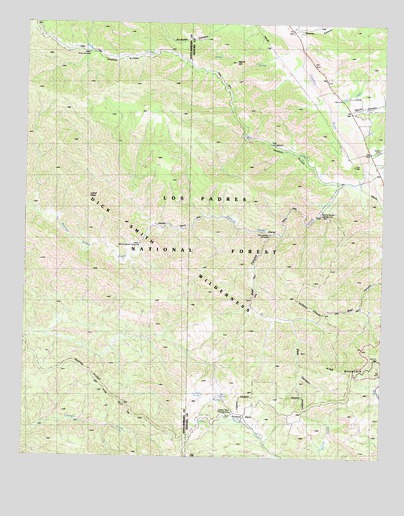 Rancho Nuevo Creek, CA USGS Topographic Map