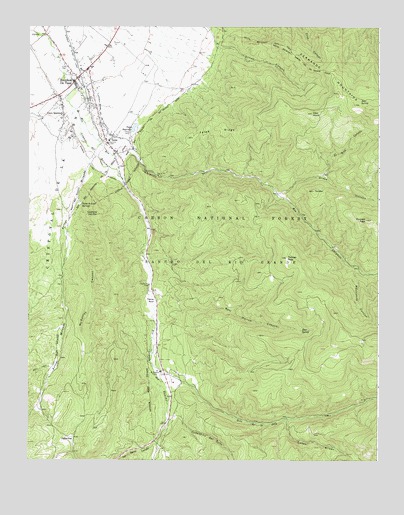 Ranchos De Taos, NM USGS Topographic Map