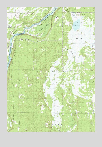 Randall, WI USGS Topographic Map