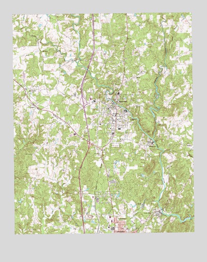 Randleman, NC USGS Topographic Map