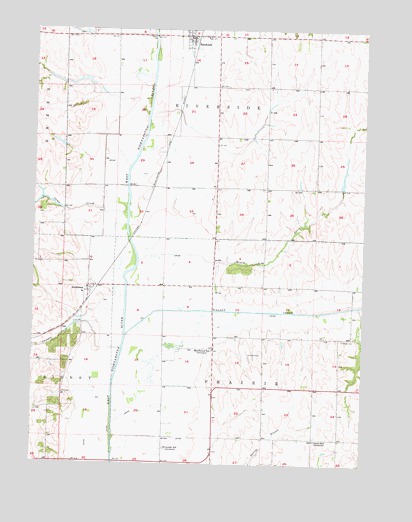 Randolph, IA USGS Topographic Map