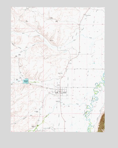 Randolph, UT USGS Topographic Map