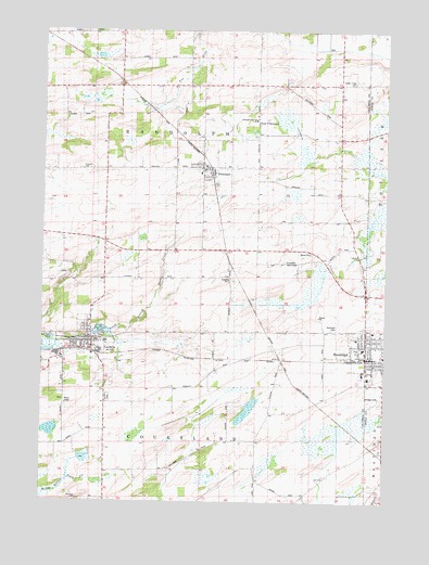 Randolph, WI USGS Topographic Map