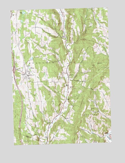 Randolph Center, VT USGS Topographic Map