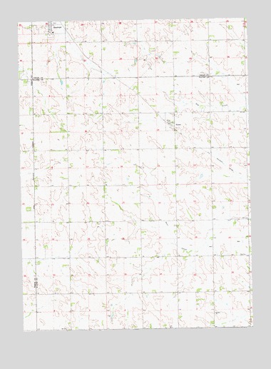 Randolph South, NE USGS Topographic Map