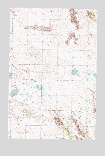 Rangeley NW, ND USGS Topographic Map