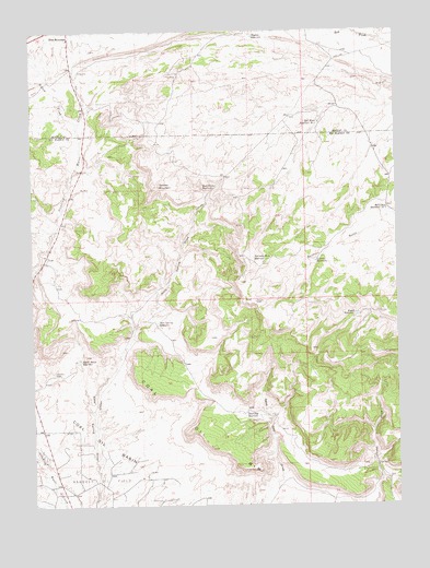 Rangely NE, CO USGS Topographic Map