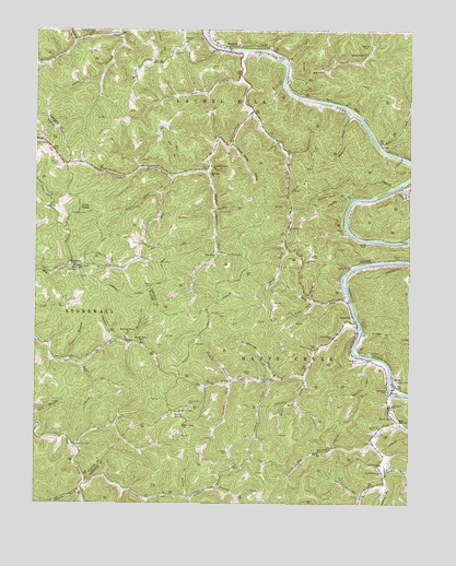 Ranger, WV USGS Topographic Map