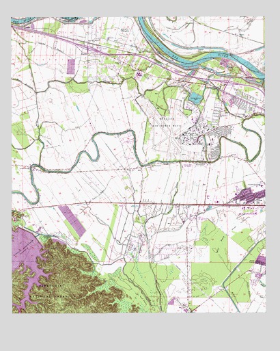 Rapides, LA USGS Topographic Map