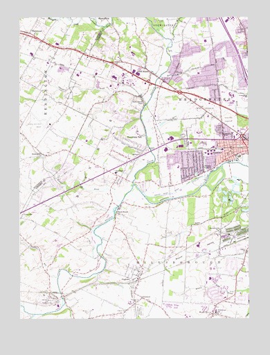 Raritan, NJ USGS Topographic Map