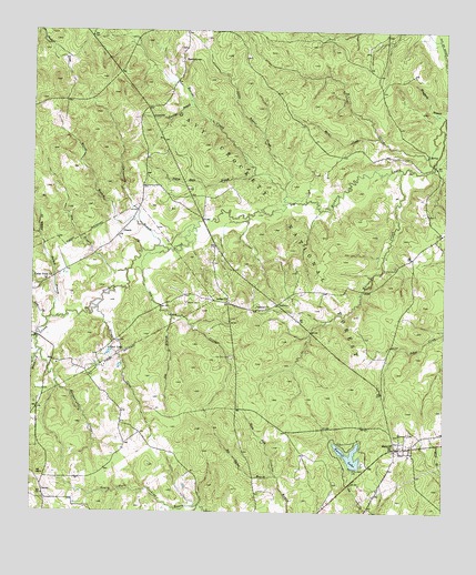 Ratcliff, TX USGS Topographic Map