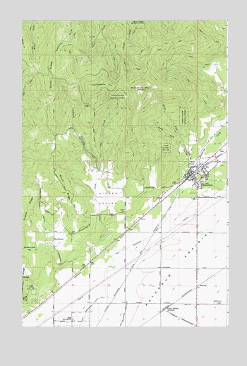 Rathdrum, ID USGS Topographic Map