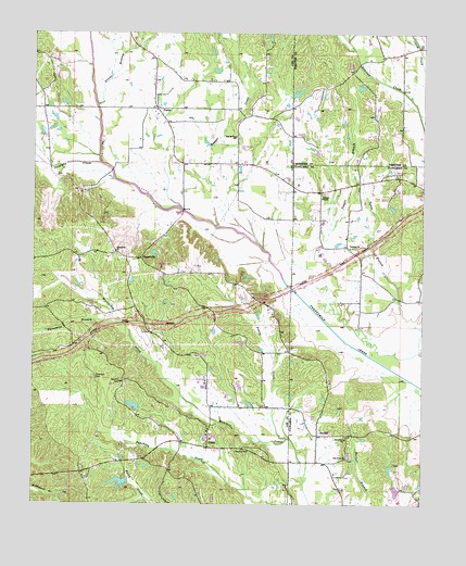 Ratliff, MS USGS Topographic Map