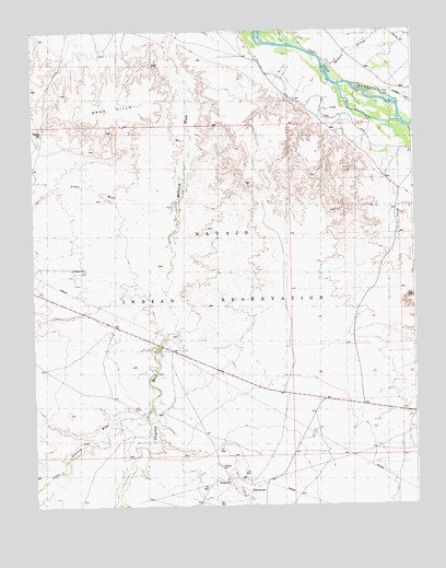 Rattlesnake, NM USGS Topographic Map