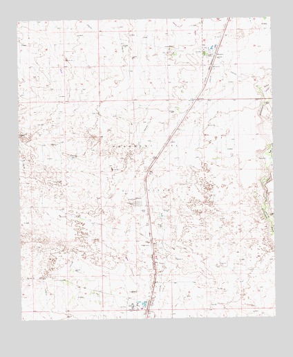 Rattlesnake Canyon, NM USGS Topographic Map