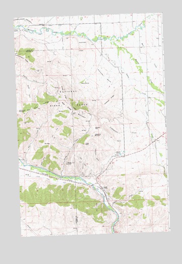 Ravalli, MT USGS Topographic Map