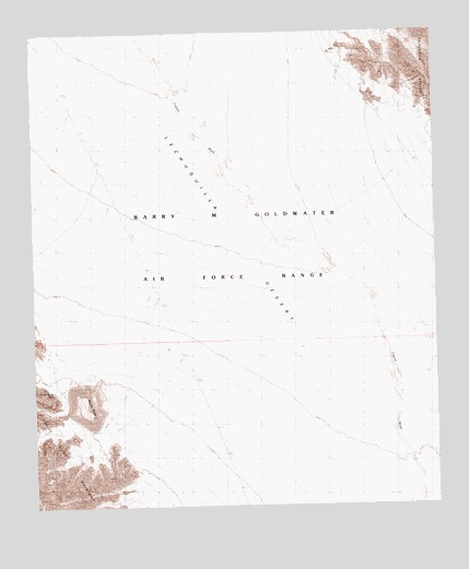 Raven Butte, AZ USGS Topographic Map