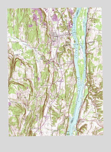 Ravena, NY USGS Topographic Map