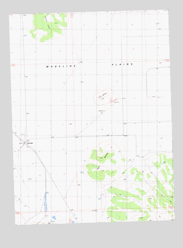 Ravendale, CA USGS Topographic Map