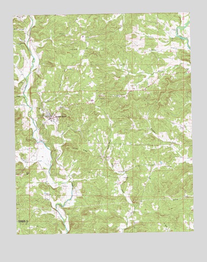Ravenden Springs, AR USGS Topographic Map