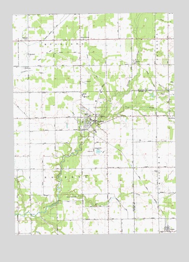 Ravenna, MI USGS Topographic Map