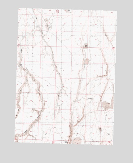 Rawhide Canyon, OR USGS Topographic Map